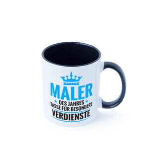 Besonderer Verdienst: Maler | Malerei Farbige Tasse - Kaffeetasse / Geschenk / Familie