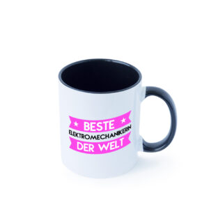 Beste Elektromechanikerin | Mechanikerin Farbige Tasse - Kaffeetasse / Geschenk / Familie