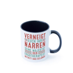 Verneigt euch: Ergotherapeut | Ergotherapie Farbige Tasse - Kaffeetasse / Geschenk / Familie