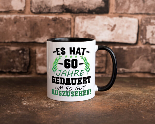 Es hat 60 Jahre gedauert um so gut | 60. Geburtstag Farbige Tasse - Kaffeetasse / Geschenk / Familie