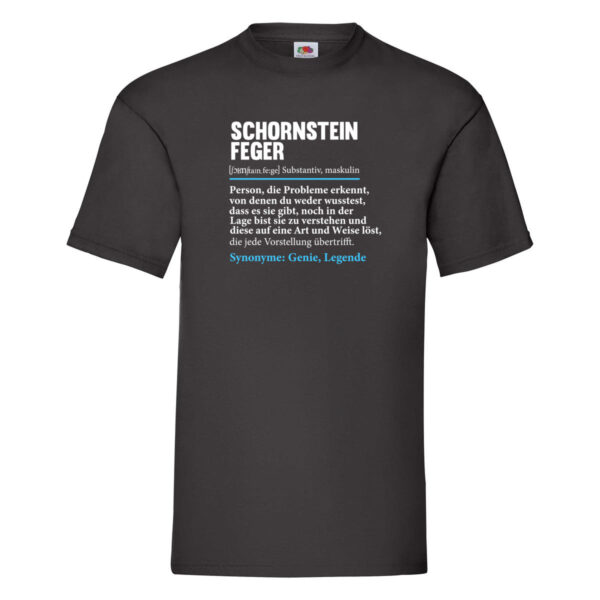 Schornsteinfeger | Kaminkehrer | Handwerk Beruf T-Shirt Schwarz