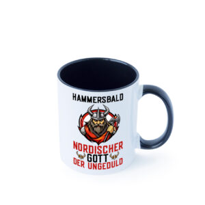 Hammersbald Nordischer Gott der ungeduld Farbige Tasse - Kaffeetasse / Geschenk / Familie