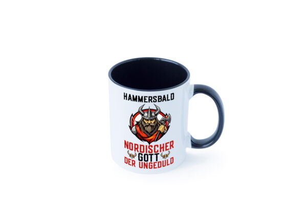 Hammersbald Nordischer Gott der ungeduld Farbige Tasse - Kaffeetasse / Geschenk / Familie