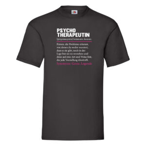 Physiotherapeutin | Beruf | Spruch | Text T-Shirt Schwarz