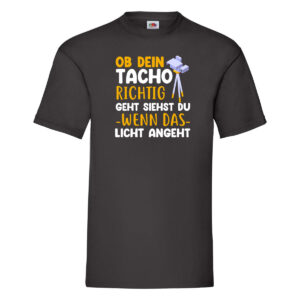 Tuning | Autofan | Motorsport | Tacho | Auto Tuner v2 T-Shirt Schwarz