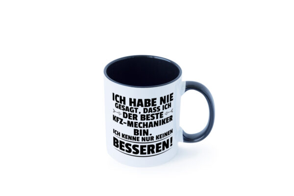 Der Beste KFZ-Mechaniker | Werkstatt | Mechaniker Farbige Tasse - Kaffeetasse / Geschenk / Familie