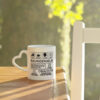 Achtung Probleme Bauingenieur | Ingenieur - Herzhenkel Tasse - Kaffeetasse / Geschenk / Familie