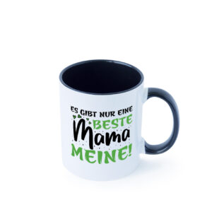 Es gibt nur eine Beste Mama - Meine | Mama ich liebe dich Farbige Tasse - Kaffeetasse / Geschenk / Familie