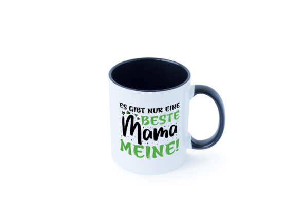 Es gibt nur eine Beste Mama - Meine | Mama ich liebe dich Farbige Tasse - Kaffeetasse / Geschenk / Familie