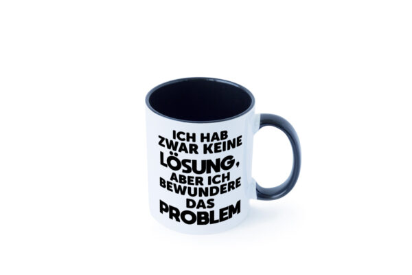 Keine Lösung aber bewundere das Problem Farbige Tasse - Kaffeetasse / Geschenk / Familie