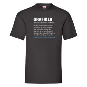 Grafiker | Beruf | Grafik Design | Grafikdesign T-Shirt Schwarz