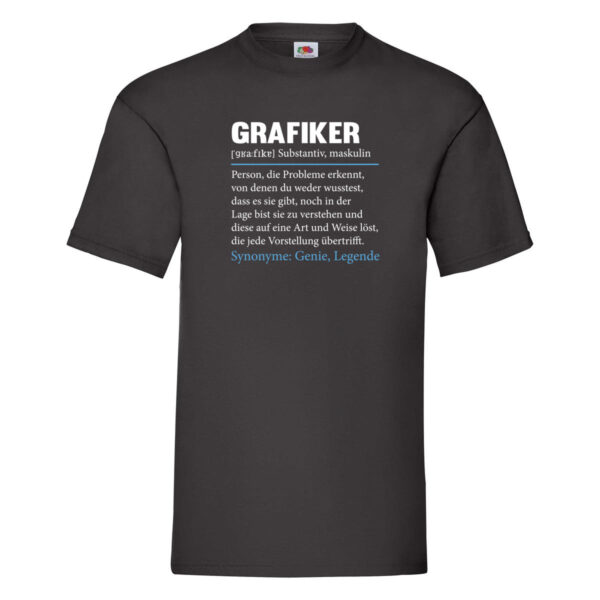 Grafiker | Beruf | Grafik Design | Grafikdesign T-Shirt Schwarz