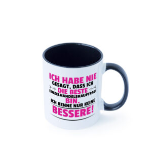 Die Beste Einzelhandelskauffrau | Einzelhandel Farbige Tasse - Kaffeetasse / Geschenk / Familie