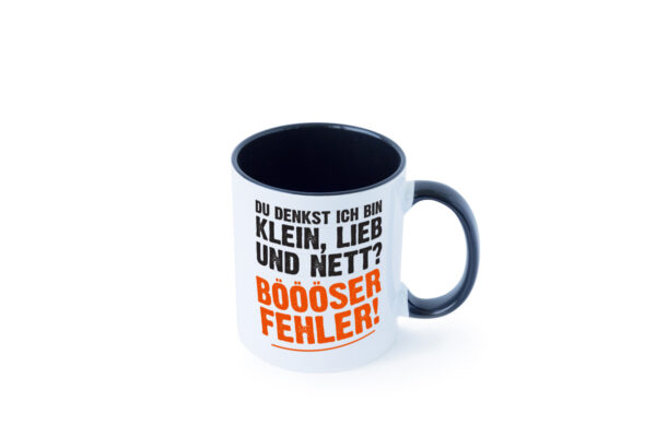 Böööser Fehler | Spruch Tasse | kleine Frau | Freundin Farbige Tasse - Kaffeetasse / Geschenk / Familie