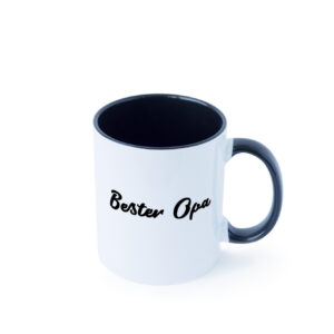 Bester Opa Farbige Tasse - Kaffeetasse / Geschenk / Familie