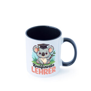 Koalifizierter Lehrer | Schule Beruf | Schüler Farbige Tasse - Kaffeetasse / Geschenk / Familie