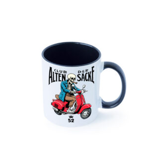 52. Geburtstag | 52 Jahre | Club der alten Säcke Farbige Tasse - Kaffeetasse / Geschenk / Familie