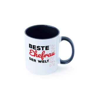 Beste Ehefrau | Ehe Tasse | Hochzeitstag | Romantik Farbige Tasse - Kaffeetasse / Geschenk / Familie