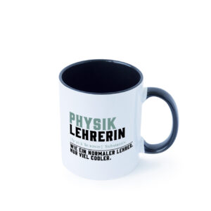 Physiklehrerin | Lehrerin | Unterricht | Lieblingslehrerin Farbige Tasse - Kaffeetasse / Geschenk / Familie