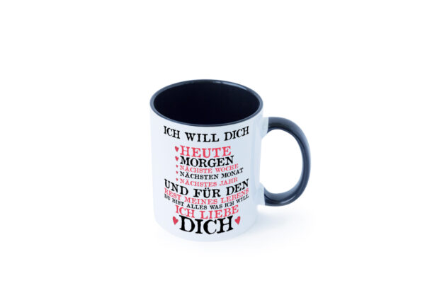 Ich liebe dich | Liebe | Ehe | Hochzeit | Freund | Freundin Farbige Tasse - Kaffeetasse / Geschenk / Familie