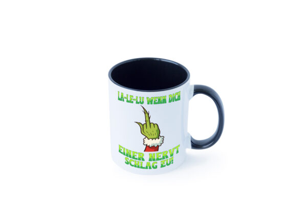 La Le Lu | Weihnachten | Weihnachtsmuffel | Lichter vl14 Farbige Tasse - Kaffeetasse / Geschenk / Familie