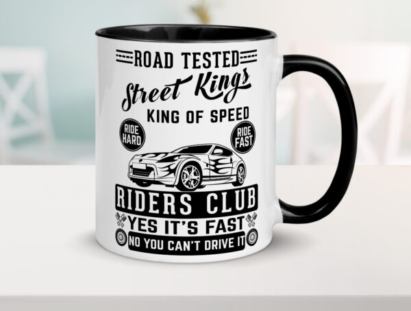 Street Kings Farbige Tasse - Kaffeetasse / Geschenk / Familie