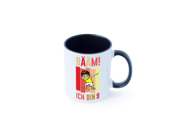 9. Geburtstag | 9 Jahre | Bääm ich bin 9 | Geburtstag Farbige Tasse - Kaffeetasse / Geschenk / Familie