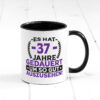 37 Jahre gedauert um so gut auszusehen | 37. Geburtstag Farbige Tasse - Kaffeetasse / Geschenk / Familie