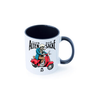 37. Geburtstag | 37 Jahre | Club der alten Säcke Farbige Tasse - Kaffeetasse / Geschenk / Familie