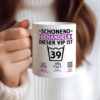 39 Geburtstag | schonend behandeln | 39 Jahre v2 - Tasse Weiss - Kaffeetasse / Geschenk / Familie