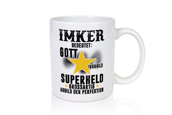 Bedeutung von Imker | Imkerei - Tasse Weiss - Kaffeetasse / Geschenk / Familie