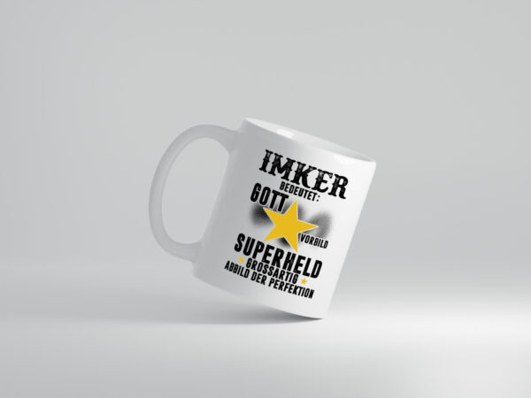 Bedeutung von Imker | Imkerei - Tasse Weiss - Kaffeetasse / Geschenk / Familie