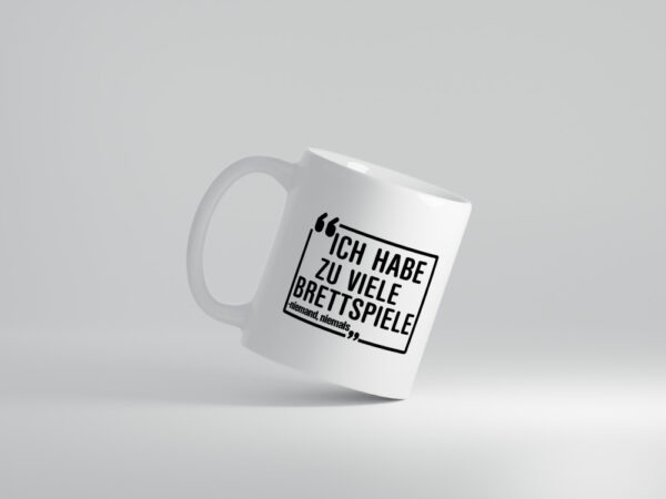 Brettspiele | Spruchtasse | Spieleabend | Freundschaft - Tasse Weiss - Kaffeetasse / Geschenk / Familie