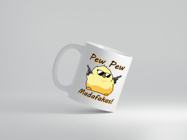 Pew Pew Madafakas Lustig - Tasse Weiss - Kaffeetasse / Geschenk / Familie