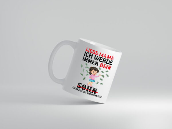 Finanzieller Sohn - Tasse Weiss - Kaffeetasse / Geschenk / Familie